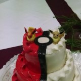 Свадебный торт покебол с покемонами